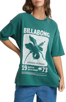 Billabong Billabong Celebrate Life Cotton Graphic T-Shirt