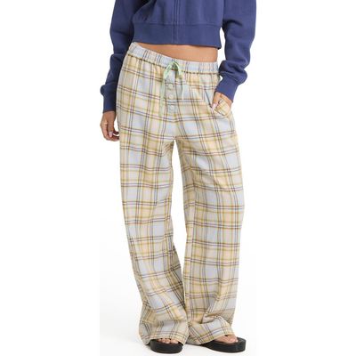 Billabong Billabong Coastal Breeze Flannel Wide Leg Pants