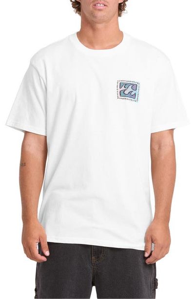 Billabong Billabong Crayon Wave Loose Fit Short Sleeve Performance Rashguard