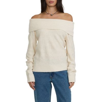 Billabong Billabong Drift Off Shoulder Sweater