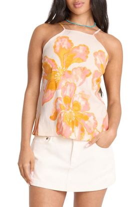 Billabong Billabong Floral Trippin Halter Tank