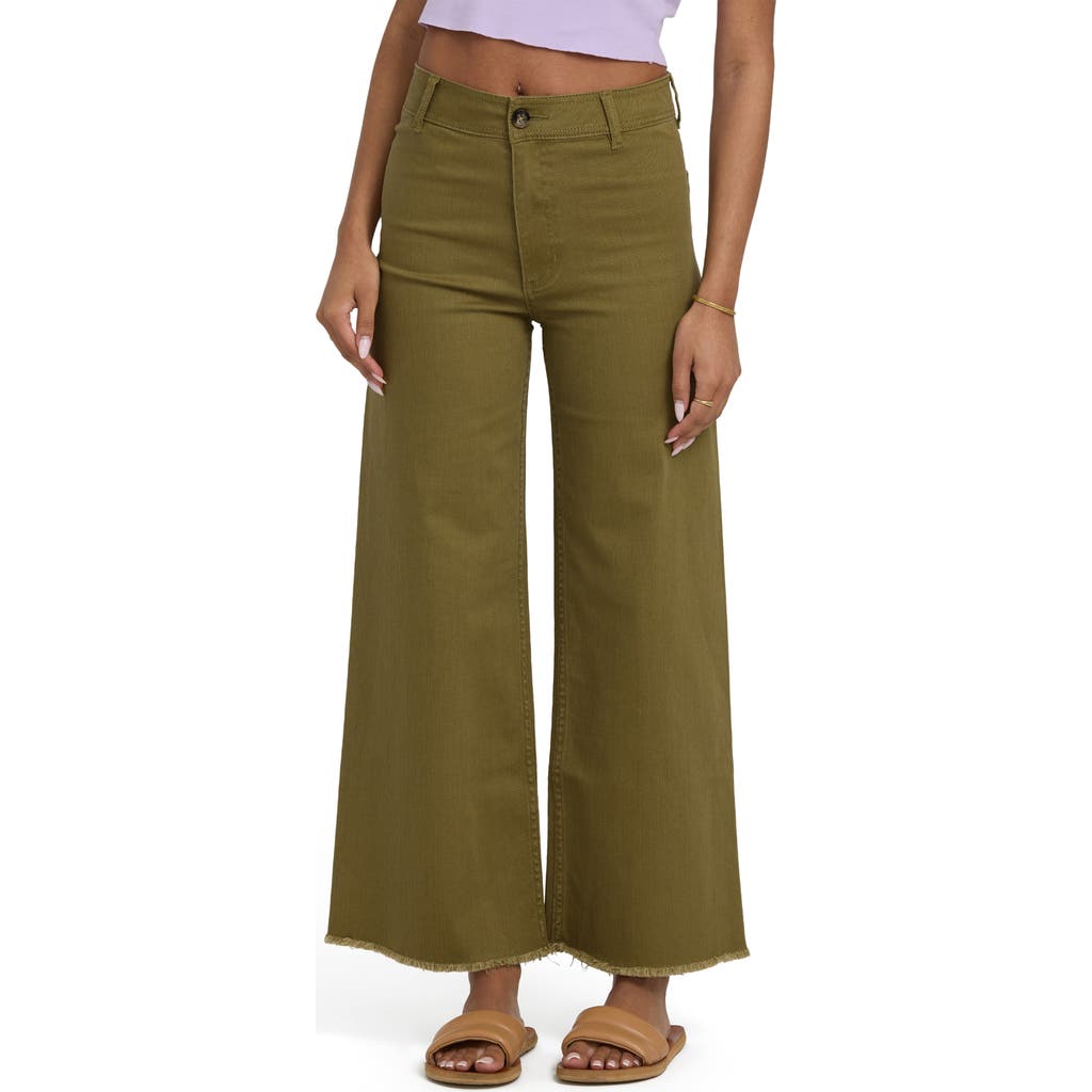 Billabong Billabong Free Fall Stretch Crop Wide Leg Pants