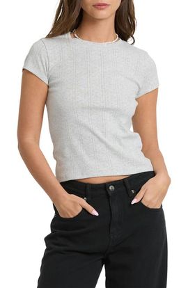Billabong Billabong Just for You Pointelle Tee