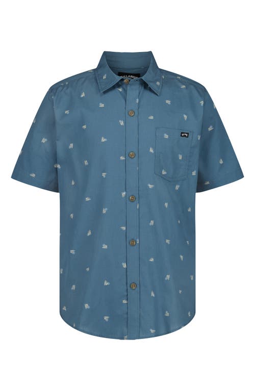 Billabong Billabong Kids' Sundays Print Short Sleeve Shirt