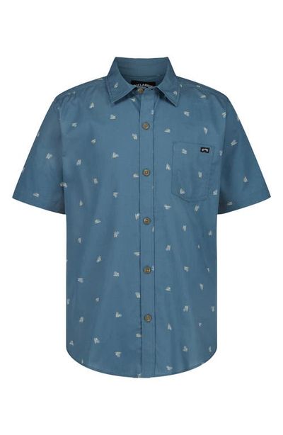 Billabong Billabong Kids' Sundays Print Short Sleeve Shirt