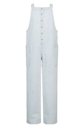 Billabong Billabong Kids' Sunshine Love Striped Seersucker Jumpsuit