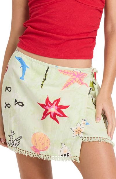Billabong Billabong Lottie Hall Woven Wrap Miniskirt
