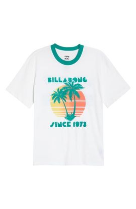 Billabong Billabong My Beach Club Graphic Ringer T-Shirt