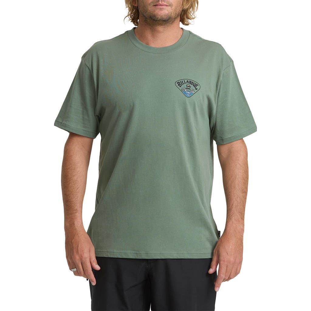 Billabong Billabong Scenic Arch Adventure Division Loose Fit Short Sleeve Performance Rashguard