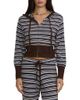 Billabong Billabong Shore Stripe Hooded Zip Sweater - 1