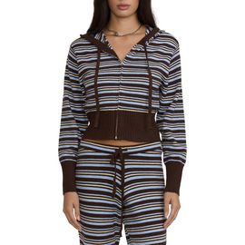 Billabong Billabong Shore Stripe Hooded Zip Sweater