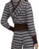 Billabong Billabong Shore Stripe Hooded Zip Sweater - 2
