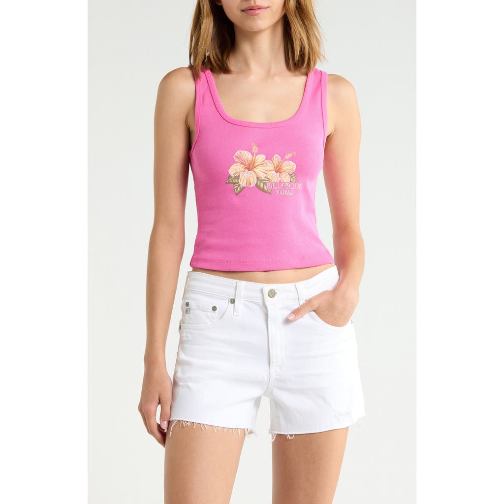 Billabong Billabong Take a Second Floral Cotton Tank