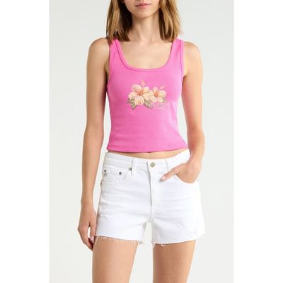 Billabong Billabong Take a Second Floral Cotton Tank