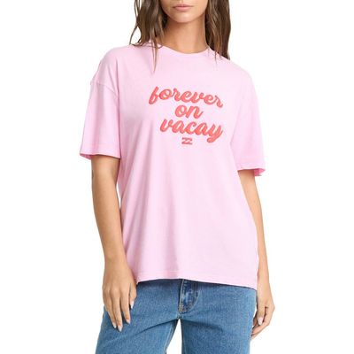 Billabong Billabong Vacay Forever Graphic Cotton Jersey T-Shirt