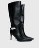 Billini Billini Domineca Knee High Heeled Boots Black - 1