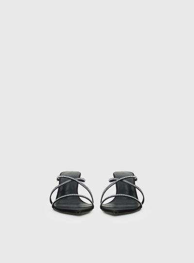 Billini Billini Effy Heels Black Satin Diamante