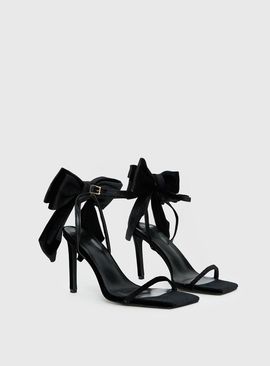 Billini Billini Elesa Bow Detail Stiletto Heels Black