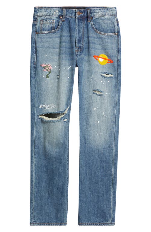 Billionaire Boys Club Billionaire Boys Club BB Geo Ripped Embroidered Jeans