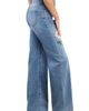 Billy T Billy T Be Free Embroidered High Waist Wide Leg Jeans - 3