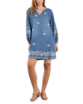 Billy T Billy T Capri Embroidered Dress