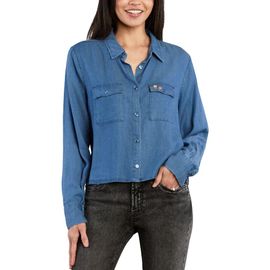 Billy T Billy T Darling Embroidered Denim Shirt