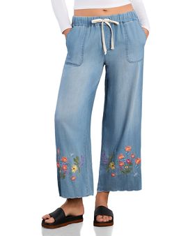 Billy T Billy T Floral Chain Hem Pants