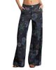Billy T Billy T Garden Party Relaxed Wide Leg Jeans in Night Bloom - 1