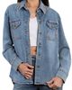 Billy T Billy T Kaleidoscope Embroidered Denim Shirt Jacket - 3