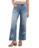 Billy T Billy T Pretty Floral High Rise Relaxed Straight Leg Jeans - 3