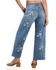 Billy T Billy T Pretty Floral High Rise Relaxed Straight Leg Jeans - 4