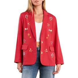 Billy T Billy T Wild Blossom Embroidered Blazer