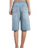 Billy T Billy T Wildflower Embroidered Denim Shorts - 2