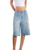 Billy T Billy T Wildflower Embroidered Denim Shorts - 3