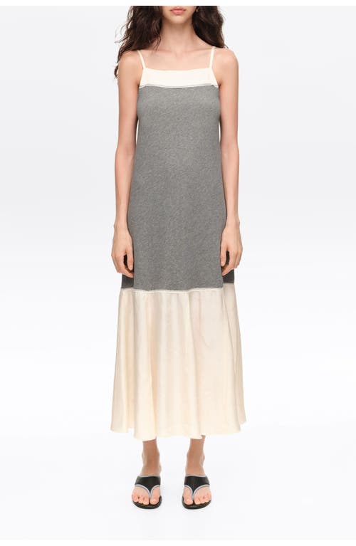 BIMBA Y LOLA BIMBA Y LOLA A-line Two-Material Midi Dress