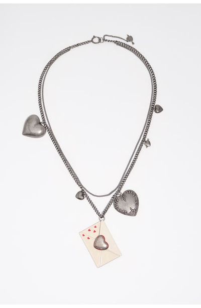BIMBA Y LOLA BIMBA Y LOLA Aged Love Letter Necklace