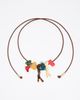 BIMBA Y LOLA BIMBA Y LOLA And Amber Resin Stone Necklace - 1