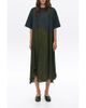 BIMBA Y LOLA BIMBA Y LOLA Asymmetric Lace Overlay Midi Dress - 1