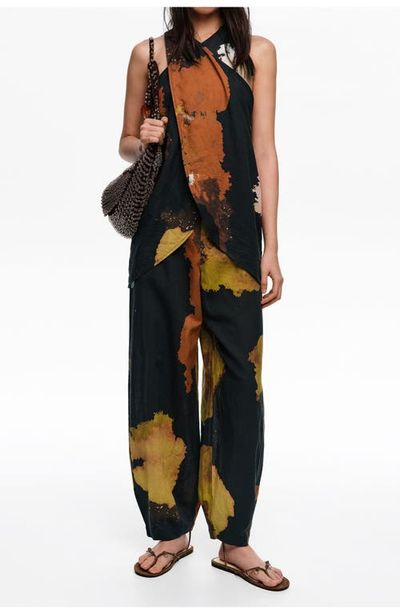 BIMBA Y LOLA BIMBA Y LOLA Baggy Linen-Blend Trousers