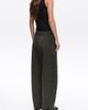 BIMBA Y LOLA BIMBA Y LOLA Barrel Cut Striped Denim Trousers - 4