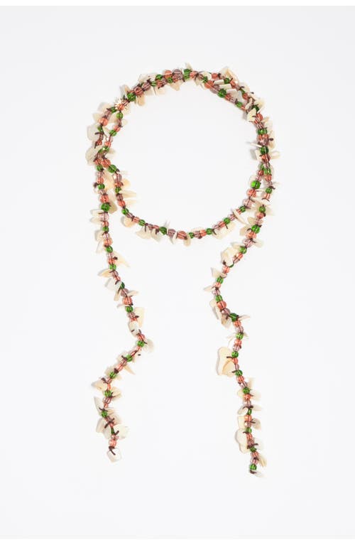 BIMBA Y LOLA BIMBA Y LOLA Beads And Mother-Of-Pearl Seashell Necklace