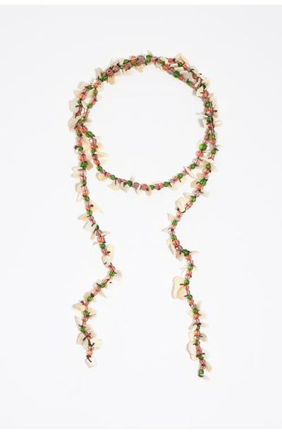 BIMBA Y LOLA BIMBA Y LOLA Beads And Mother-Of-Pearl Seashell Necklace