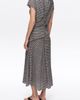 BIMBA Y LOLA BIMBA Y LOLA Checked Patchwork Midi Dress - 5