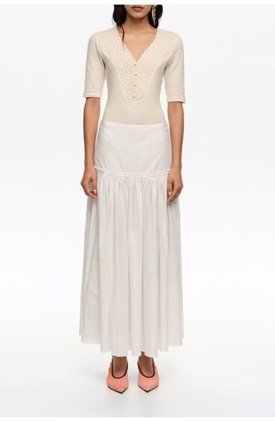 BIMBA Y LOLA BIMBA Y LOLA Cotton Flared Skirt