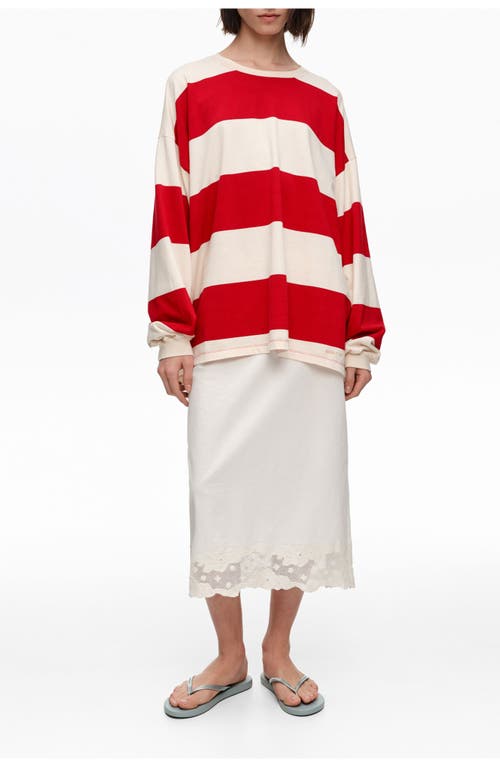 BIMBA Y LOLA BIMBA Y LOLA Cotton Lace Midi Skirt