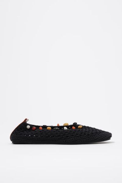 BIMBA Y LOLA BIMBA Y LOLA Crochet Ballerina With Stones