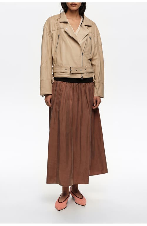 BIMBA Y LOLA BIMBA Y LOLA Cupro Flared Skirt