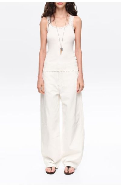 BIMBA Y LOLA BIMBA Y LOLA Denim Barrel Leg Trousers with 5-Pockets