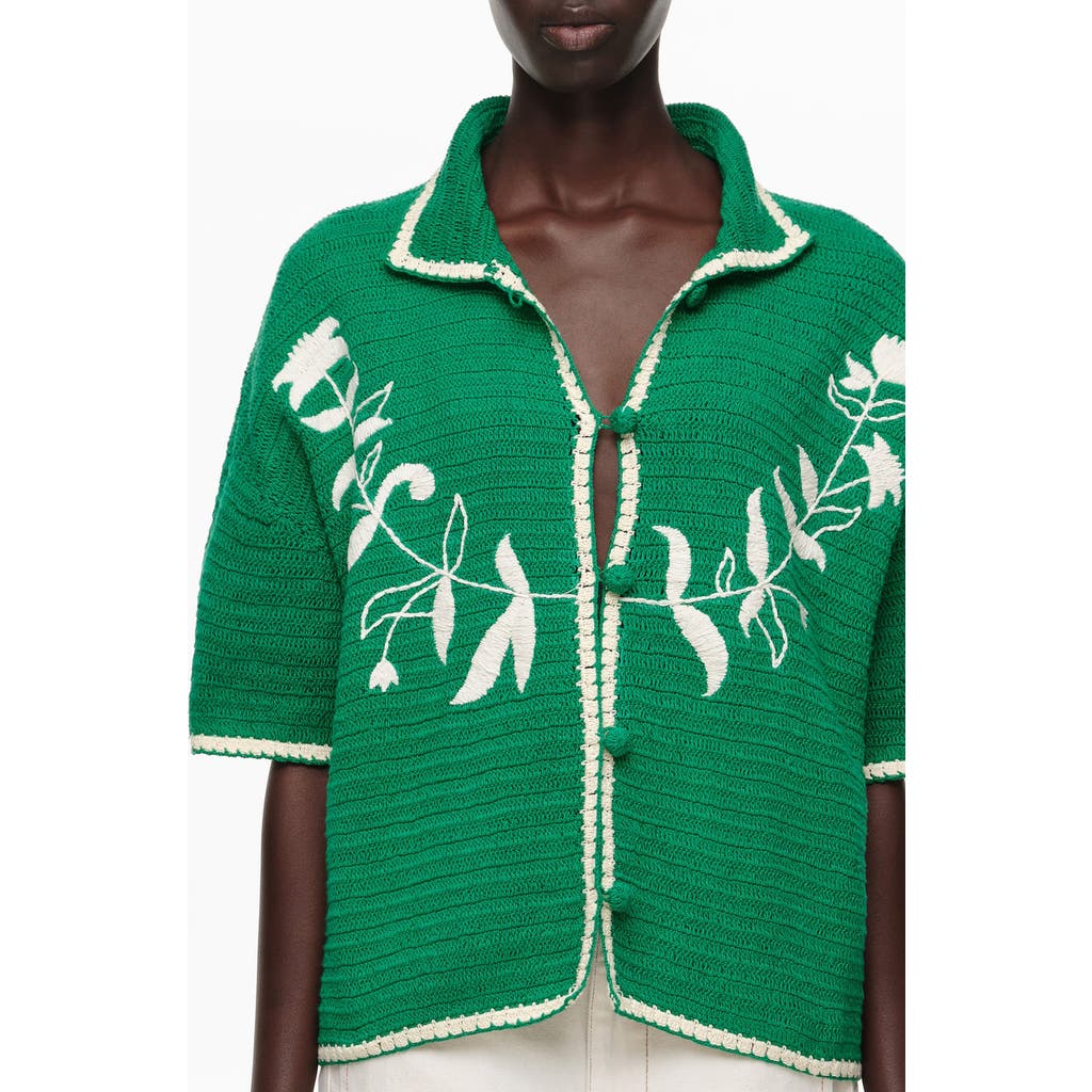 BIMBA Y LOLA BIMBA Y LOLA Embroidered Knit Sweater