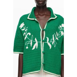 BIMBA Y LOLA BIMBA Y LOLA Embroidered Knit Sweater